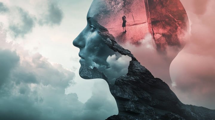 Image of a heading with a number of thoughts inside it